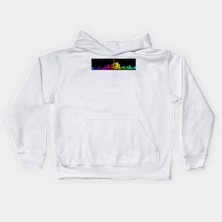 Toronto Skyline Gradient Kids Hoodie